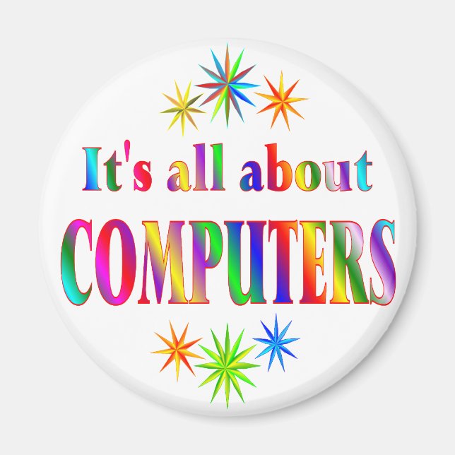 Íman Sobre Computadores (Frente)