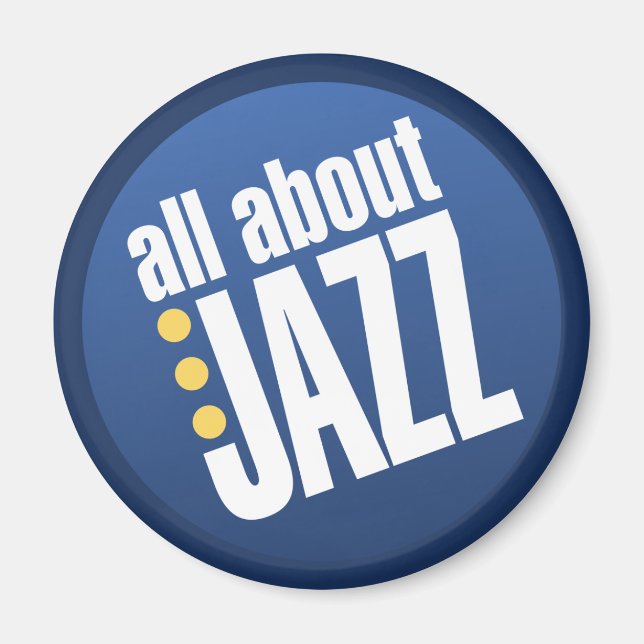 Íman Sobre o Jazz Magnet (Frente)
