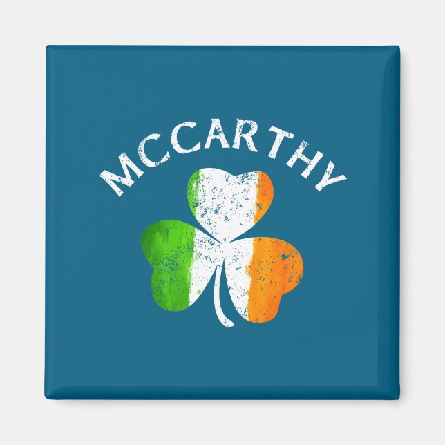 Íman Sobrenome Irlandês Mccarthy (Frente)