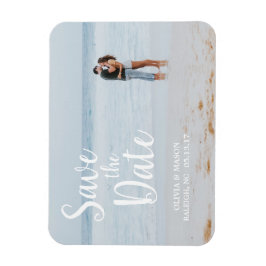 Íman Sobreposição Branco Letreiro | IMÃ SALVE A DATA