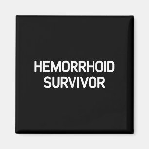 Íman Sobrevivência Hemorroide, Engraçado, Piadas, Sarcá
