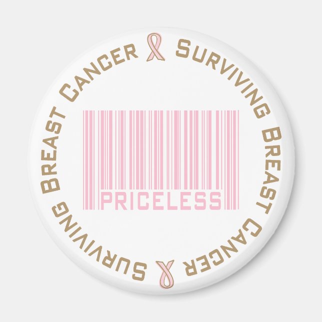Íman Sobrevivendo a Cancer da mama sem preço (Frente)