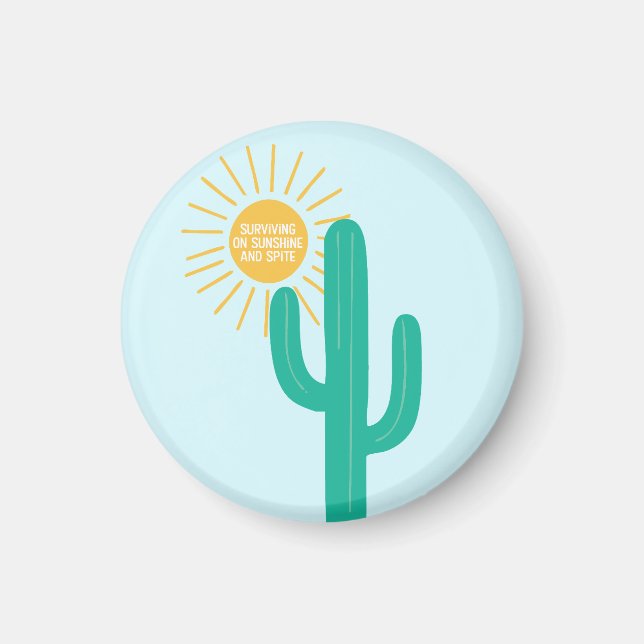 Íman Sobrevivendo à Luz do Sol e ao Período (Frente)