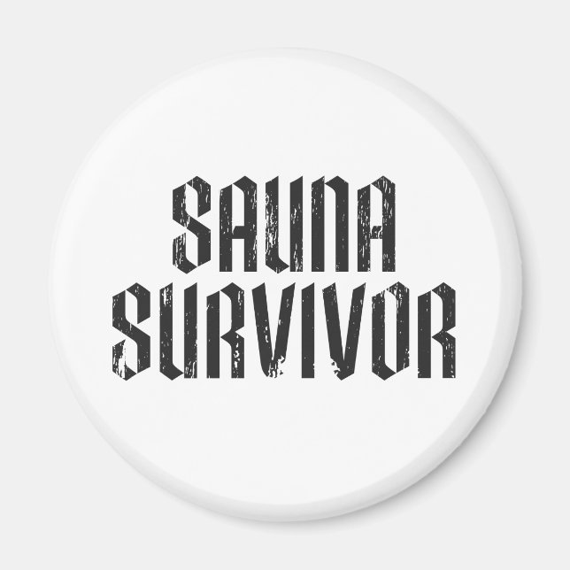 Íman Sobrevivente da Sauna 02 (Frente)