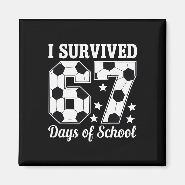 Íman Sobrevivi 67 Dias De Futebol Escolar Estilo Profes (Frente)