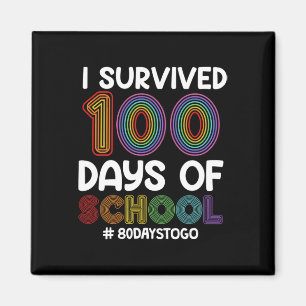 Íman Sobrevivi A 100 Dias De Escola 80 Dias Para Ir Par