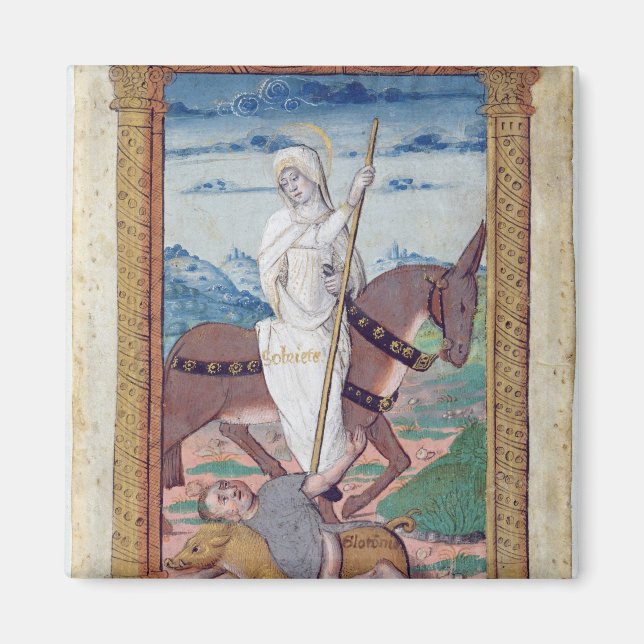 Íman Sobriedade Contra Gluttony (Frente)