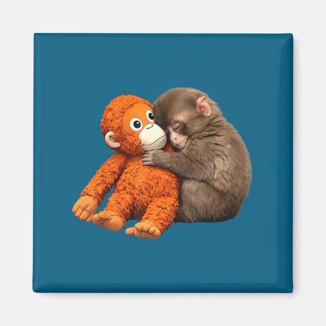Íman Socar o macaco fofo  (Frente)