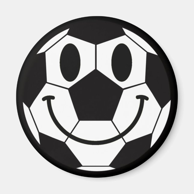 Íman Soccer Ball Face (Frente)