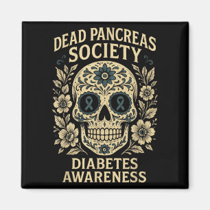 Íman Sociedade do Pâncreas do morto - Design de Fita do