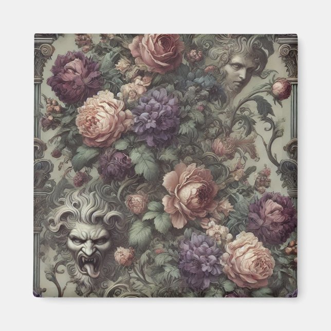 Íman Sociedades Secretas Bloom em Espirais - Gótico (Frente)