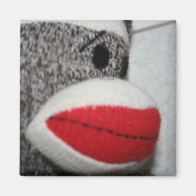 Íman Sock Monkey Magnet (Frente)