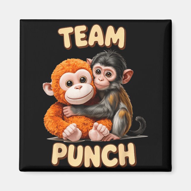 Íman Soco da equipe - soco de macaco  (Frente)