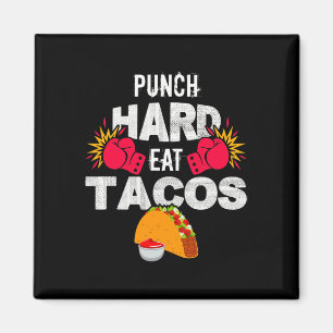 Íman Soco Forte Coma Tacos Boxe Kickboxing Kickboxer T