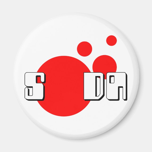 Íman SODA Japonês (Frente)