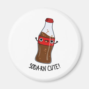Íman Soda-rn Cute Soda Pun