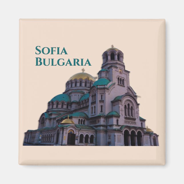 Íman Sofia Bulgária: Catedral de Alexander Nevsky (Frente)