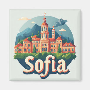 Íman Sofia Bulgária Cidade Viagem Presente Memória 🗺️