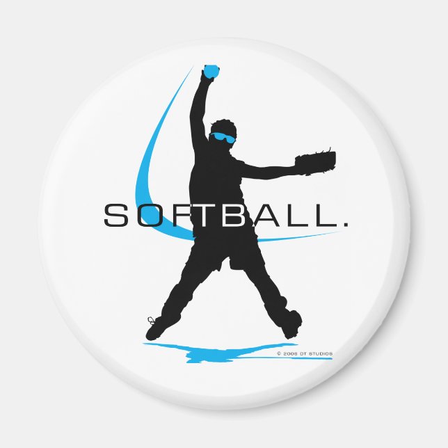 Íman Softball - Pitcher (Frente)