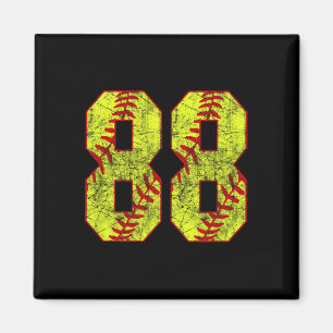 Íman Softll #88 Softll Rápido Mãe do Jogador Número 88