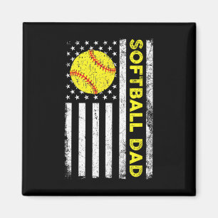 Íman Softll Pai Bandeira Americana Distressed Dia dos P