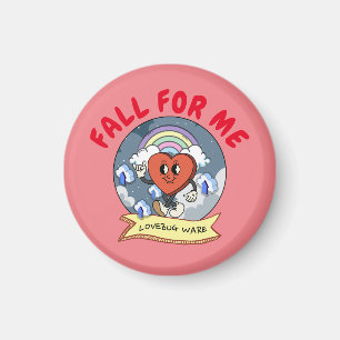 Íman Software lovebug personalizado de namorados