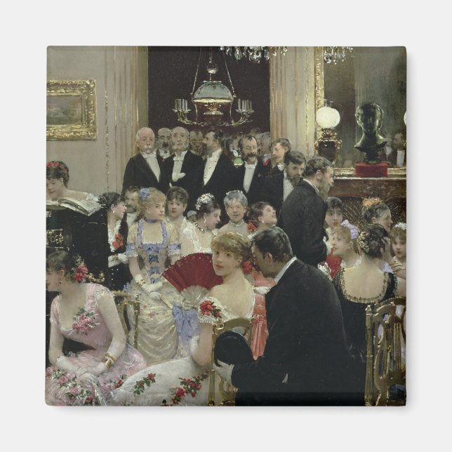 Íman Soiree, c.1880 (Frente)