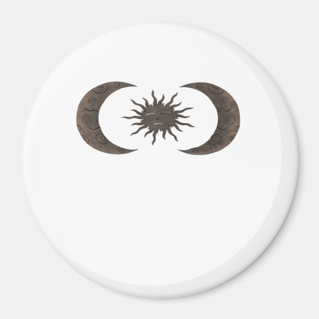 Íman Sóis e Luas Whimsigoth (Frente)
