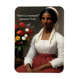 Íman Sojorner Truth Não sou uma mulher Arte Original