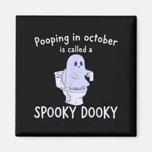 Íman Soky Dookie Funny Onny Em Outubro Ghost Halloween