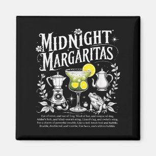 Íman Soky Midnight Margaritas Dia de as Bruxas engraçad