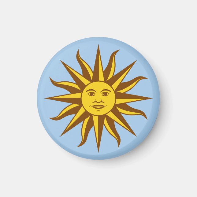 Íman Sol de Mayo - URUGUAY (Frente)