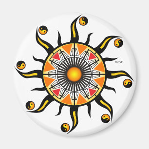 Íman Sol de Uma Cesta