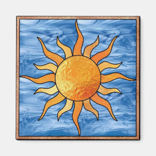 Íman Sol de Vidro Mantido