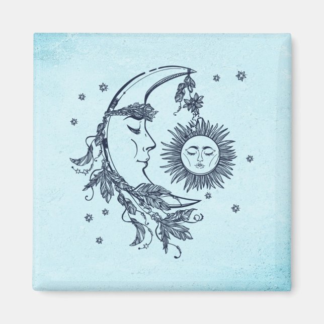 Íman Sol e Lua (Frente)