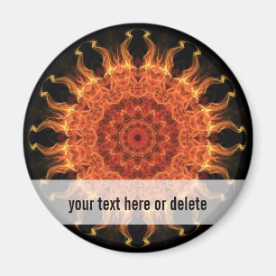 Íman Sol flamejante