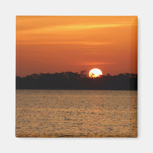 Íman Sol Sobre A Baía De Perdido