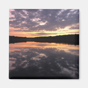 Íman Sol Sobre Lago Urso