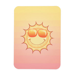Íman Sol sorridente
