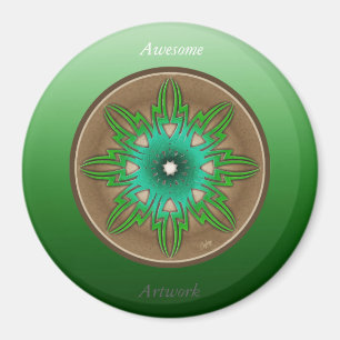 Íman Sol verde