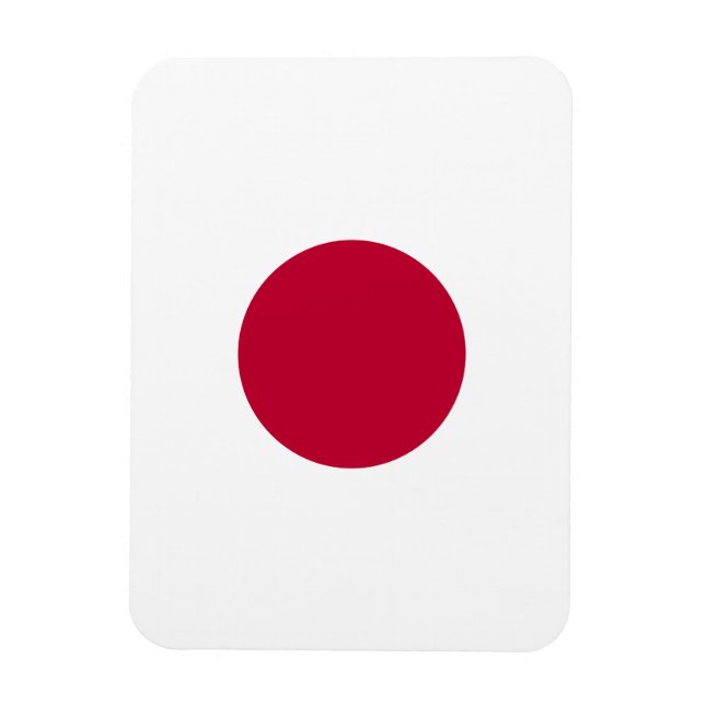 Íman Sol Vermelho do Japão (Vertical)