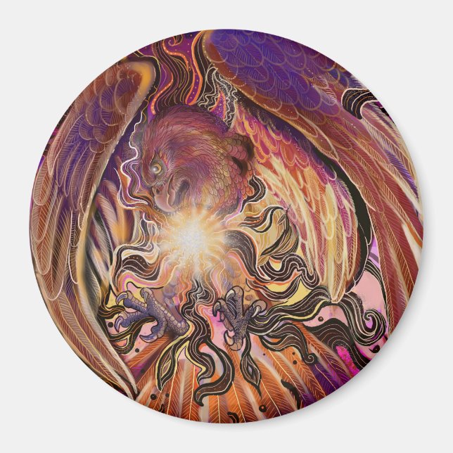 Íman Solar Burst Hawk (Frente)