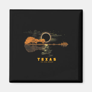 Íman Solar Eclipse 2024 Guitar 04.08.24 Totalidade Texa