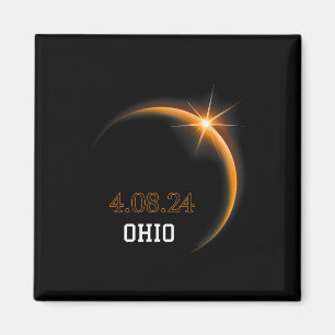 Íman Solar Eclipse 2024 Ohio Totality Primavera 4.08.24
