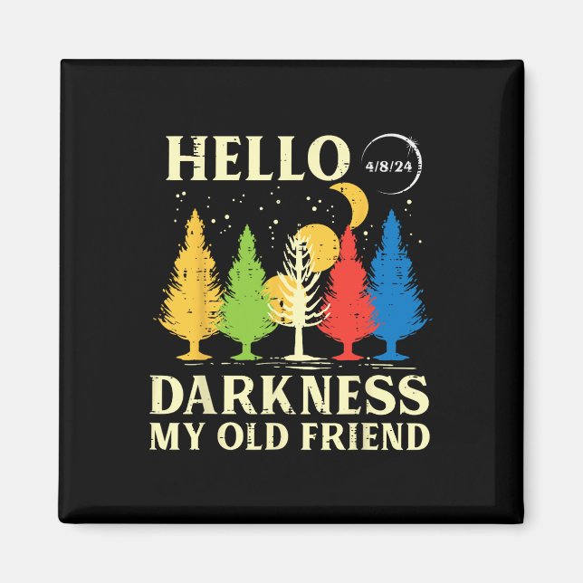Íman Solar Eclipse 2024 Tress Hello Darkness 04.08 Cria (Frente)