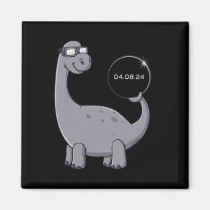 Íman Solar Eclipse Dino 04.08.2024 Diversão Toddler Boy