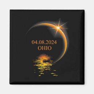 Íman Solar Eclipse Ohio Usa Totalidade 1