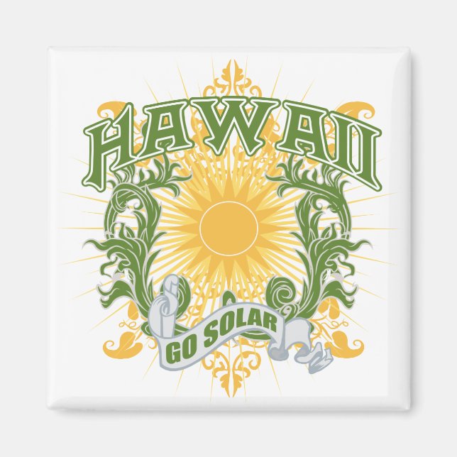 Íman Solar Hawaii (Frente)