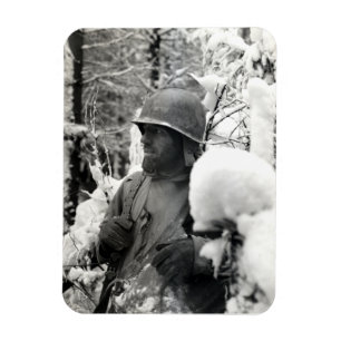 Íman Soldado Americano WII em Bastogne