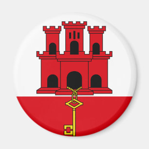 Íman SOLDADO da bandeira de Gibraltar
